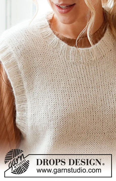 220-41 Annabelle Vest by DROPS Design