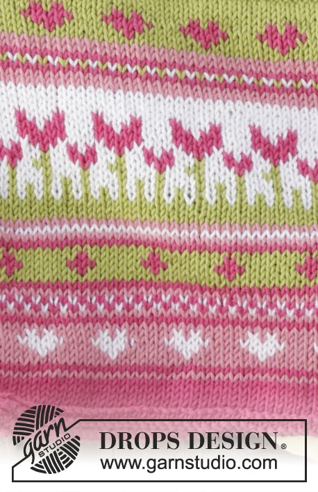 178-19 Always Spring Potholder by DROPS Design