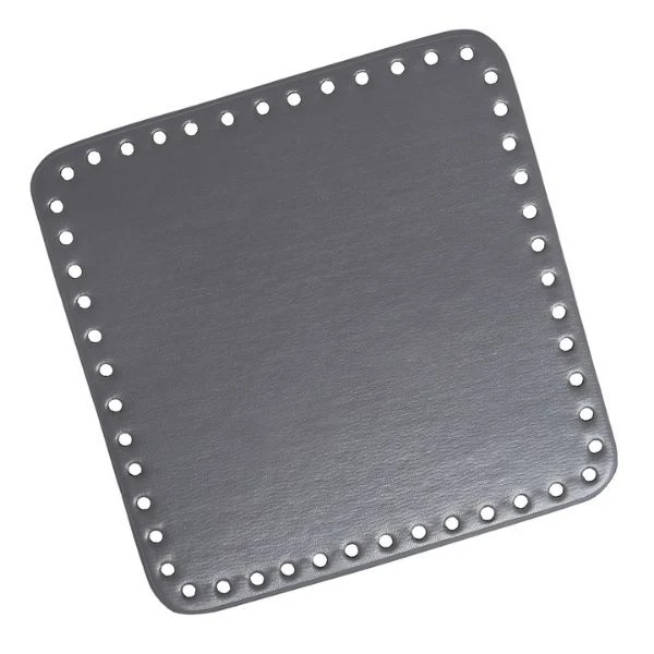 Go Handmade Taske/kurvebase 18 x 18 cm grå