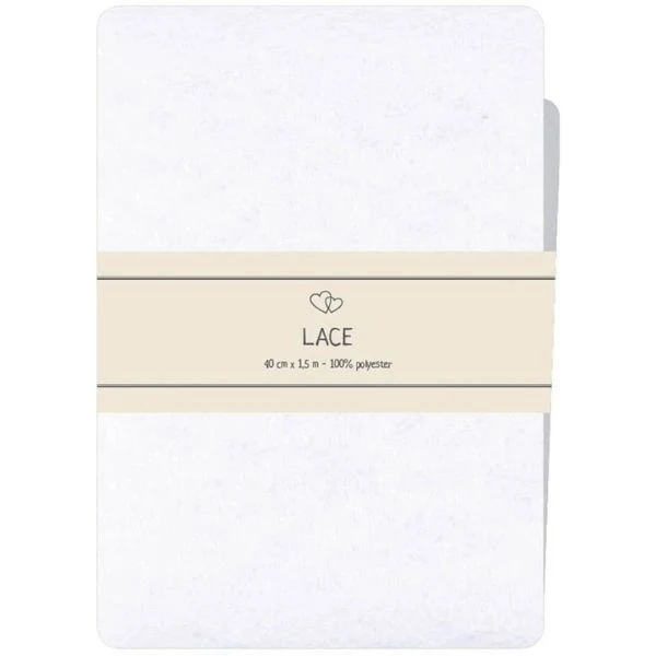 Go Handmade Blondestof Hvid