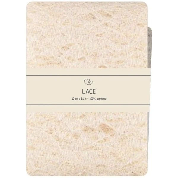 Go Handmade Blondestof Råhvid