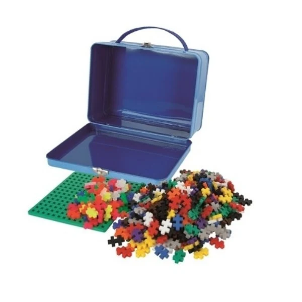 Plus-Plus Metal Kuffert, Basic Mix, 600 Stk.