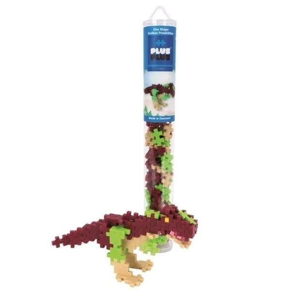 Plus-Plus i Rør, T-rex, 100 stk.