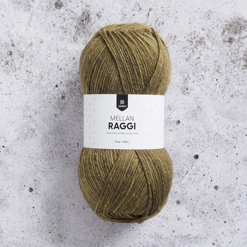 Järbo Mellanraggi 100g 28397 Old Moss Denim