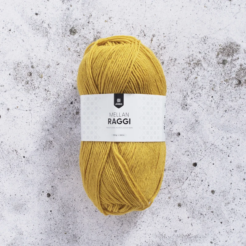 Järbo Mellanraggi 100g 28392 Yellow Ochre