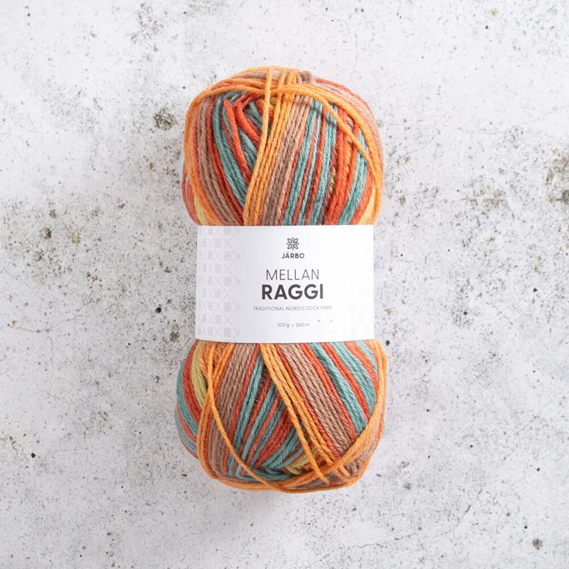 Järbo Mellanraggi 100g 28454 Fiery Rush