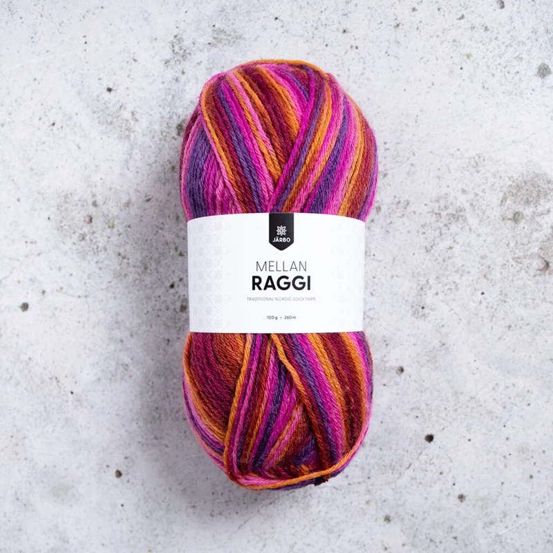 Järbo Mellanraggi 100g 28446 Autumn Radiance