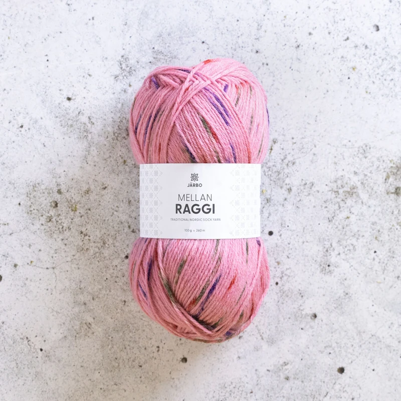 Järbo Mellanraggi 100g 28452 Dotted Darling