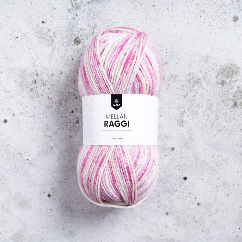 Järbo Mellanraggi 100g 28450 Enchanted Flowers