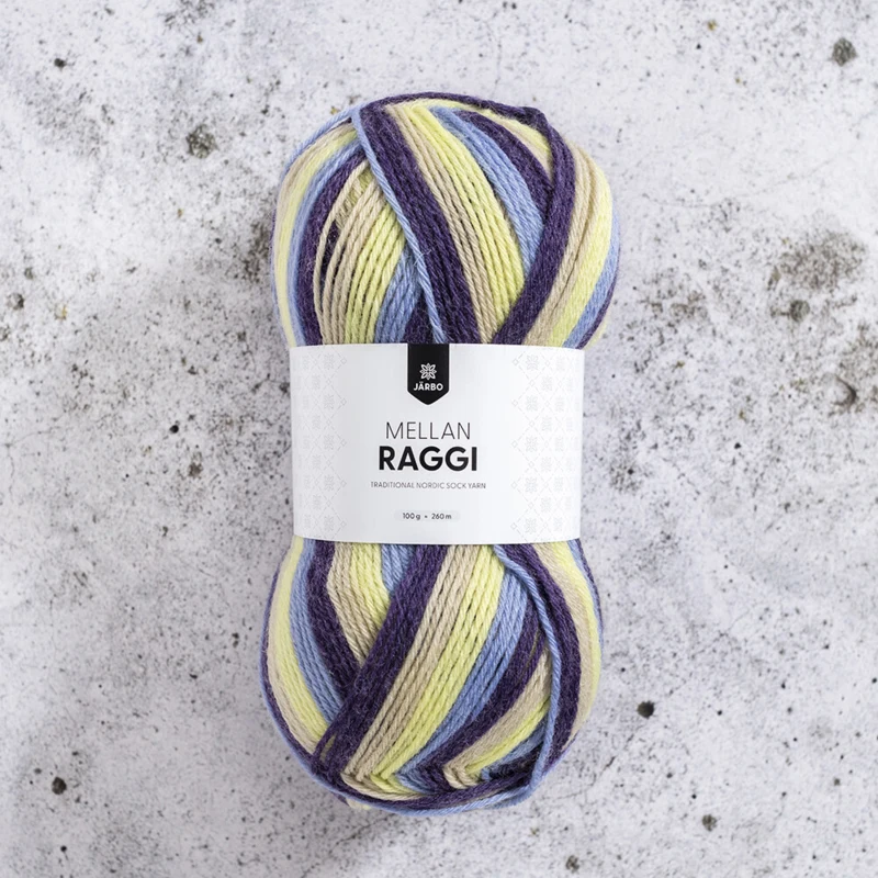 Järbo Mellanraggi 100g 28415 Trendy Florals