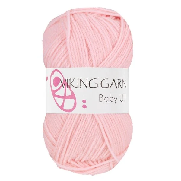 Viking Baby Ull 364 Lys rosa