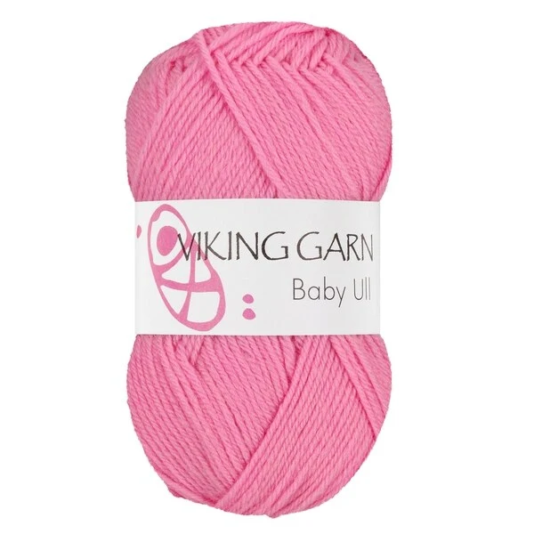 Viking Baby Ull 361 Stærk rosa
