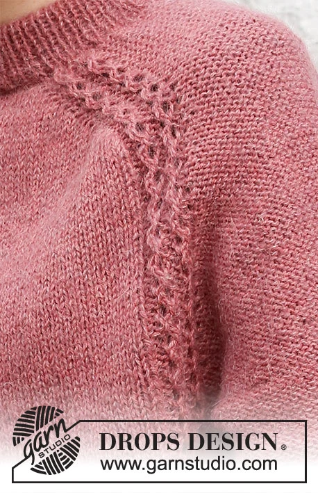218-11 Alpenglow Sweater by DROPS Design