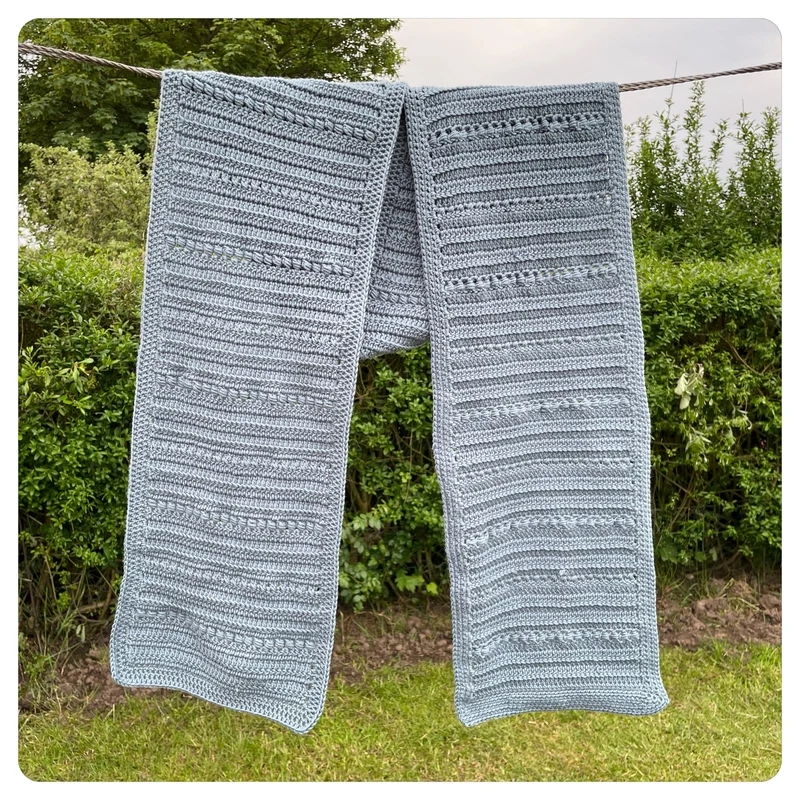 Kryds og tværs halstørklæde