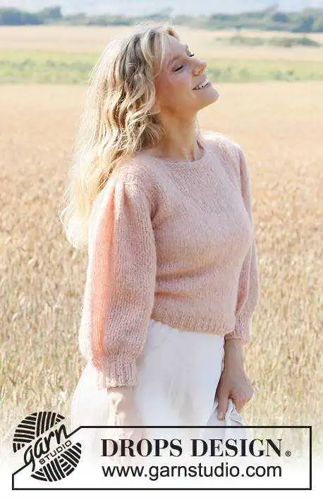 223-1 Peaches and Cream by DROPS Design