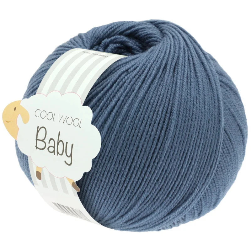 Lana Grossa Cool Wool Baby 263 Dueblå