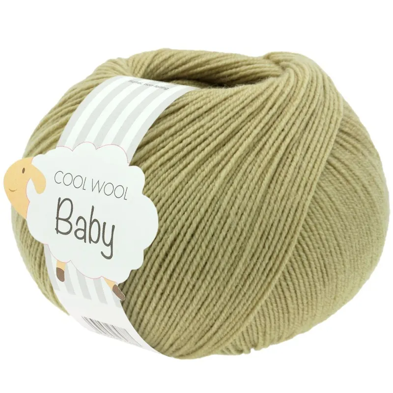 Lana Grossa Cool Wool Baby 335 Pastelgrøn