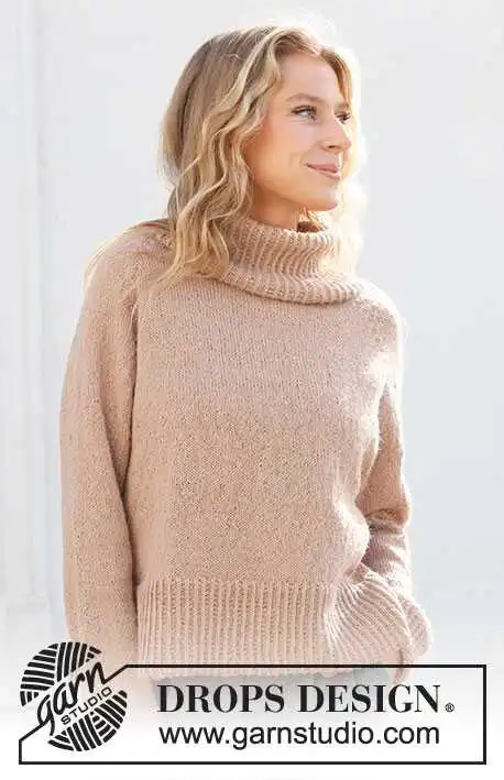 227-35 Chill Chaser Sweater by DROPS Design