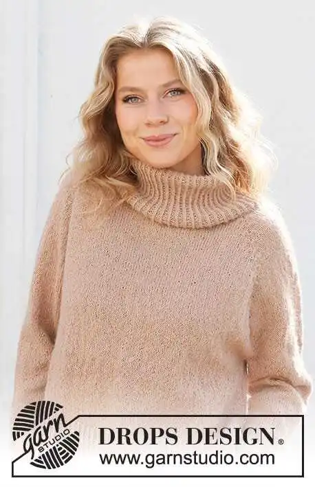 227-35 Chill Chaser Sweater by DROPS Design