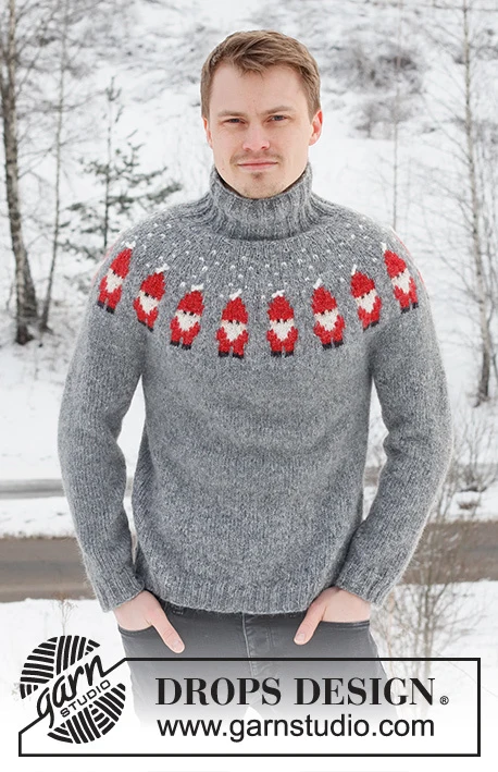 DROPS Christmas KAL 2021 - Herresweater