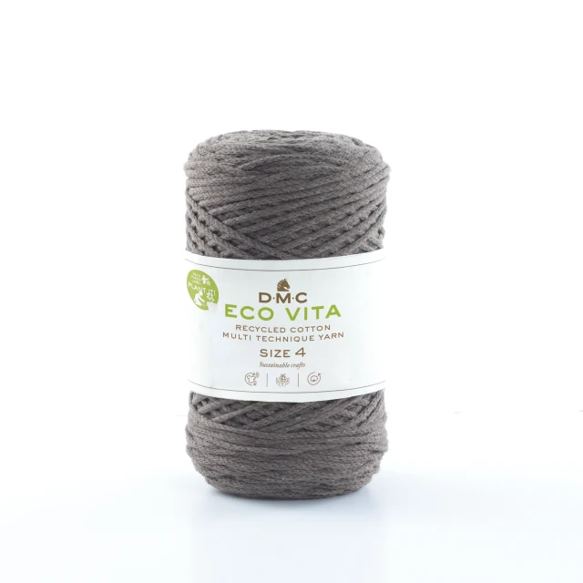 DMC Eco Vita 4 Garn Unicolor 112 Brown