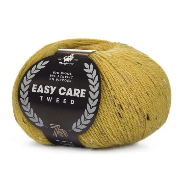 Mayflower Easy Care Tweed 463 Gylden Oliven