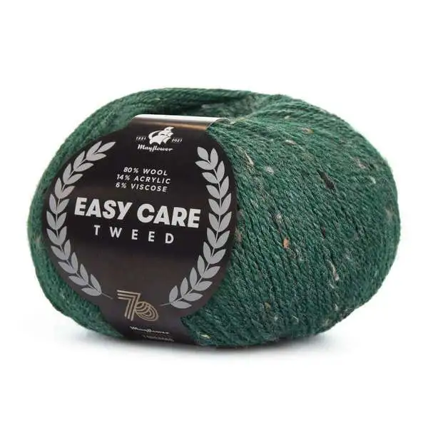 Mayflower Easy Care Tweed 489 Gran Grøn