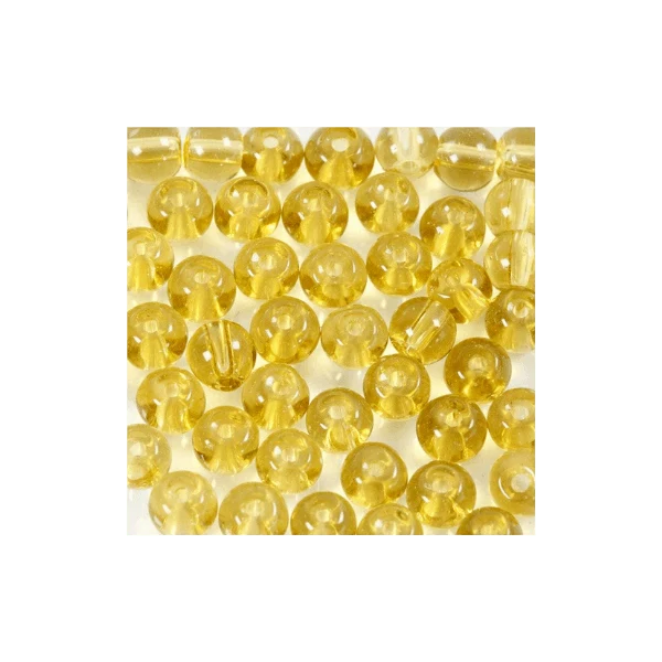 Glasperler 4mm, 45 stk