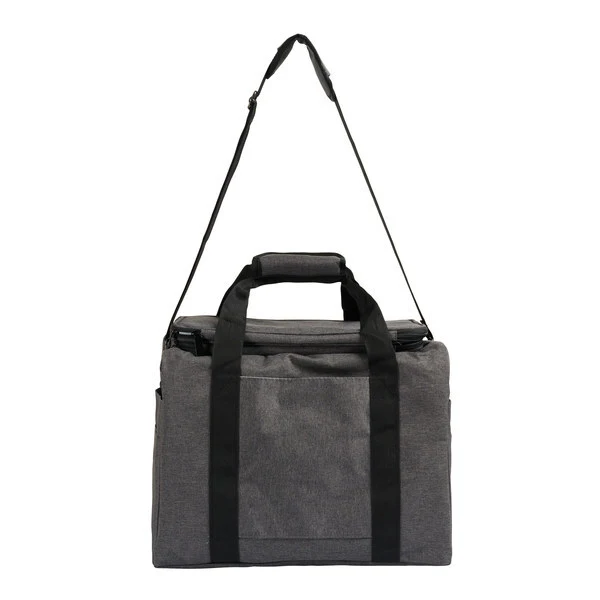 Garntaske stor, mørkegrå