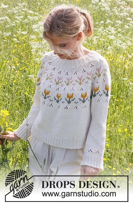 232-2 Spring Messenger by DROPS Design