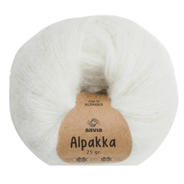 Navia Alpakka 801 Hvid