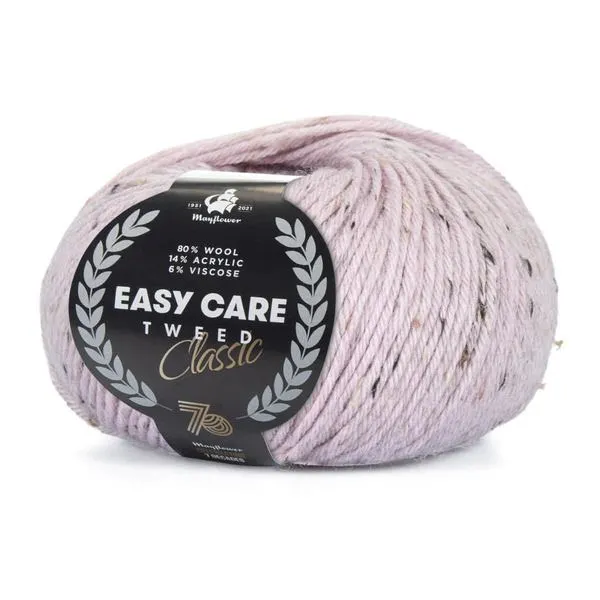Mayflower Easy Care Classic Tweed 505 Sart lilla