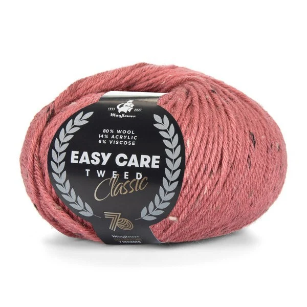 Mayflower Easy Care Classic Tweed 595 Støvet rosa