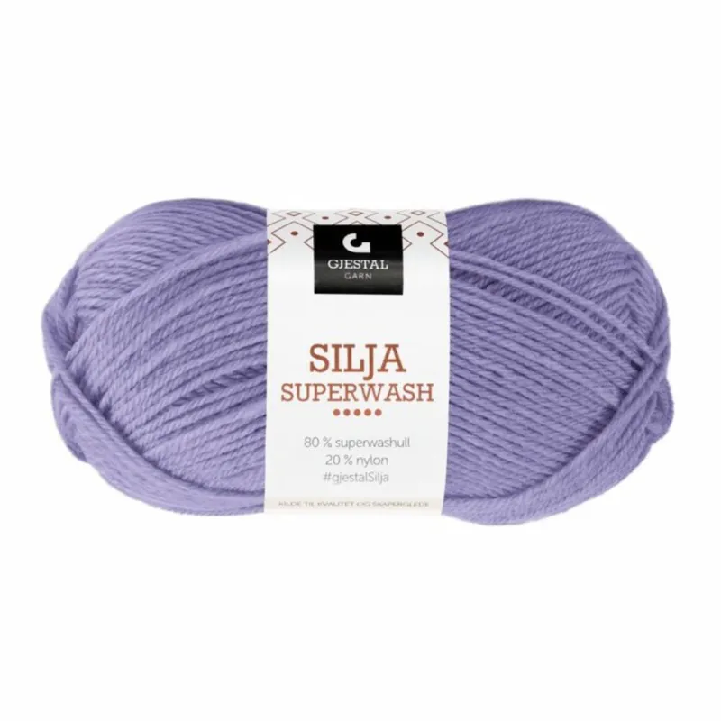 Gjestal Silja Superwash 397 Lilla