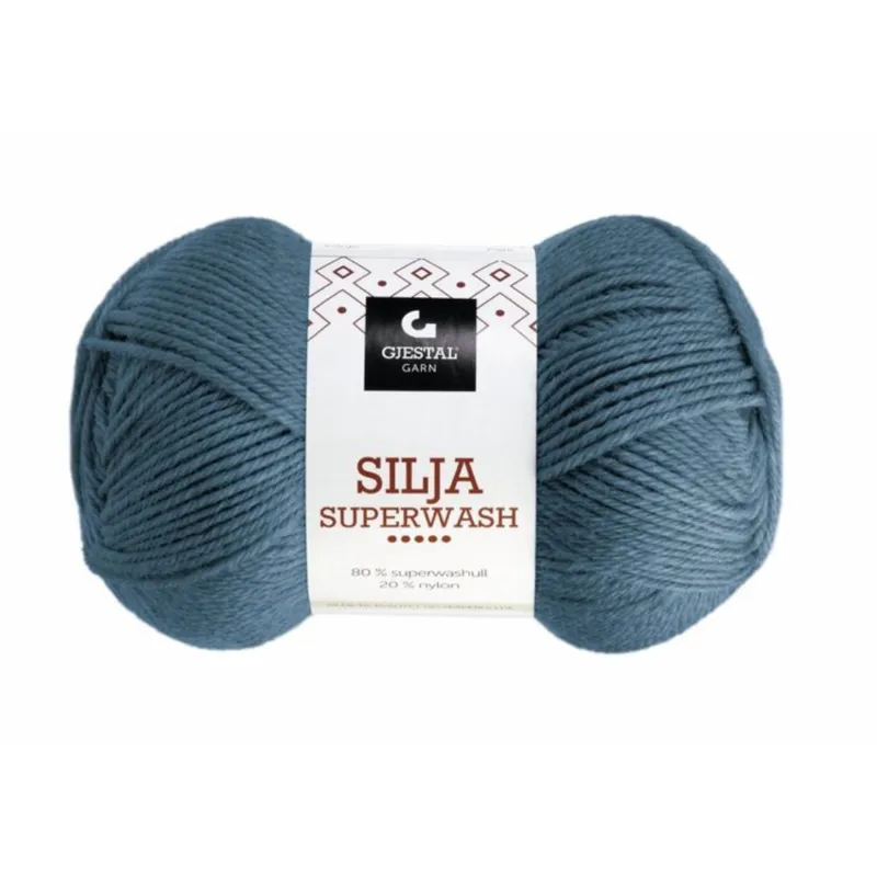 Gjestal Silja Superwash 385 Denim