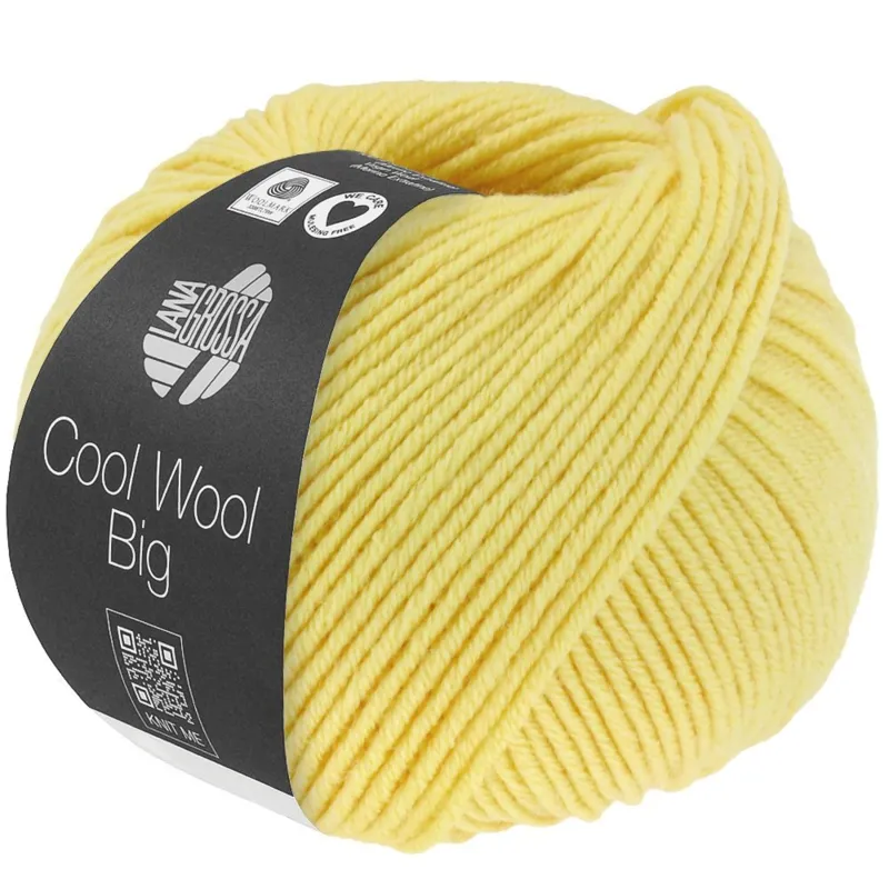 Lana Grossa Cool Wool Big 1028 Gulgrøn