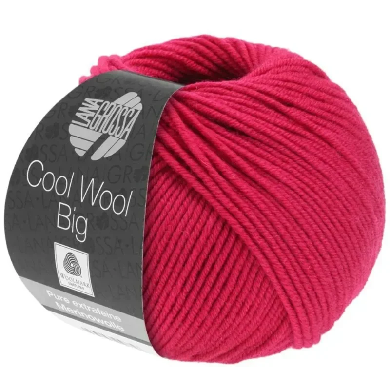 Lana Grossa Cool Wool Big 990 Purpurrød