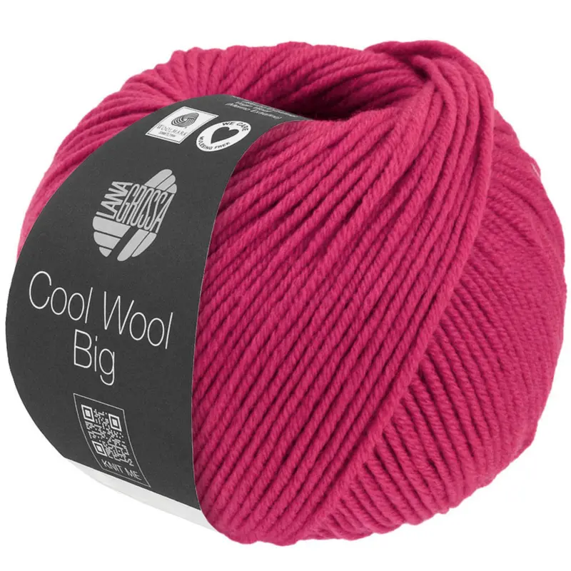Lana Grossa Cool Wool Big 1632 Indisk rød meleret