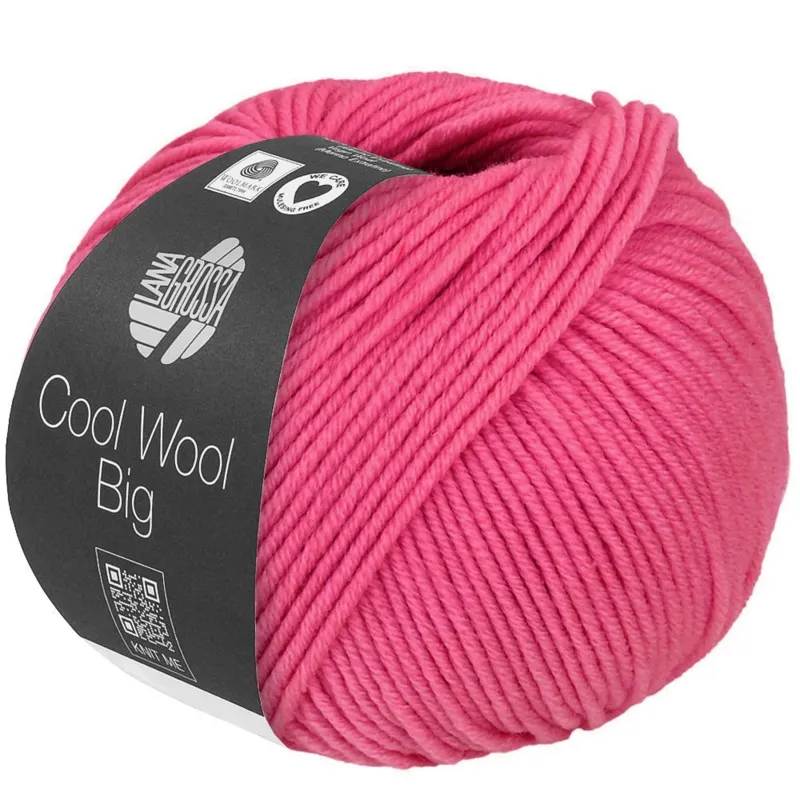 Lana Grossa Cool Wool Big 1032 Hindbær