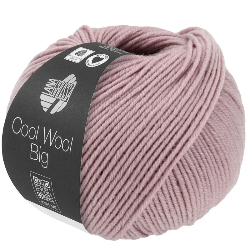 Lana Grossa Cool Wool Big 1033 Grårosa