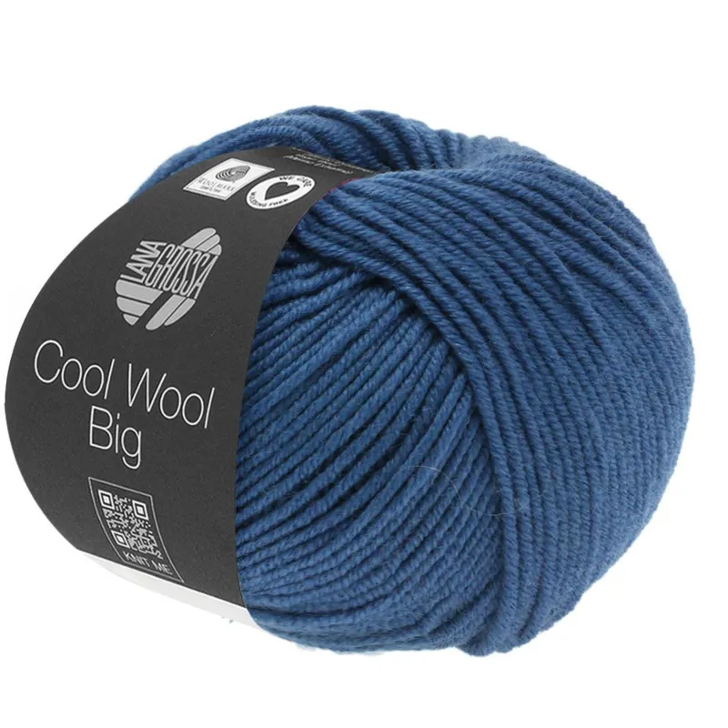 Lana Grossa Cool Wool Big 968 Dueblå