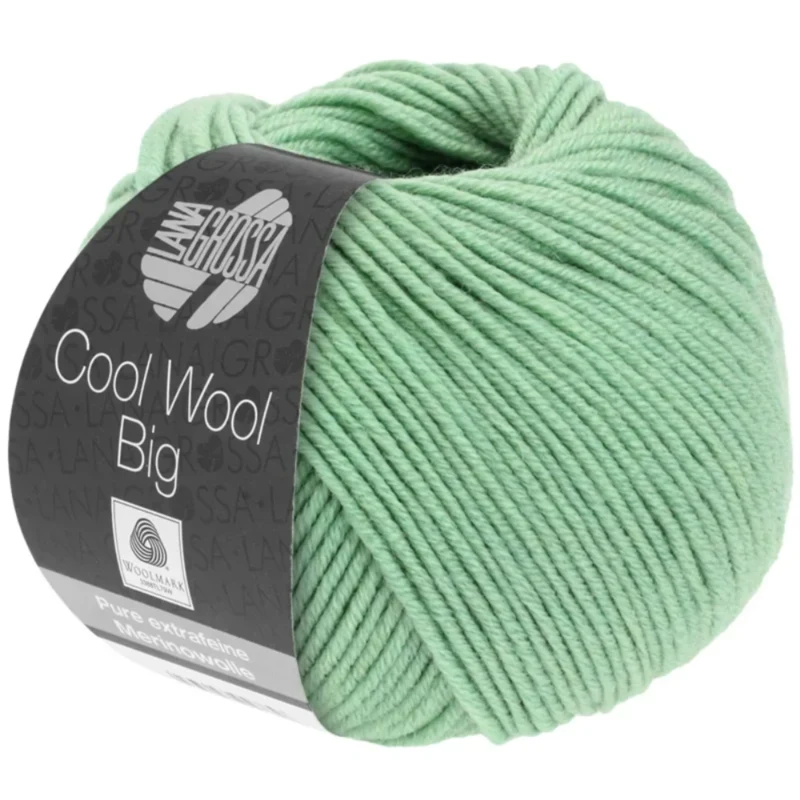 Lana Grossa Cool Wool Big 998 Lindgrøn