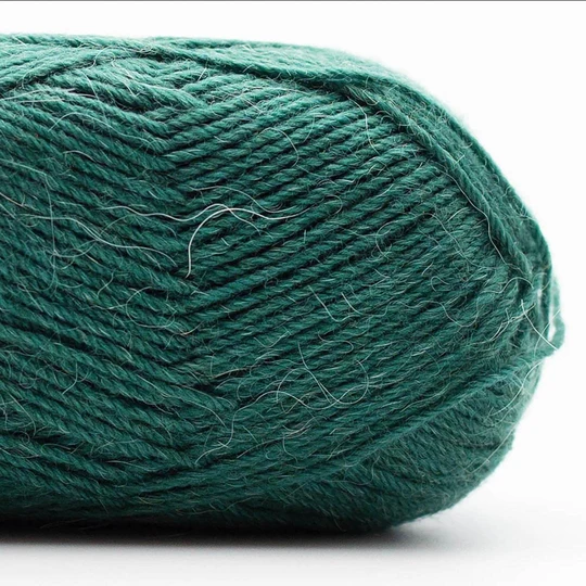 Kremke Soul Wool Edelweiss Alpaka 045 Fyrretræ