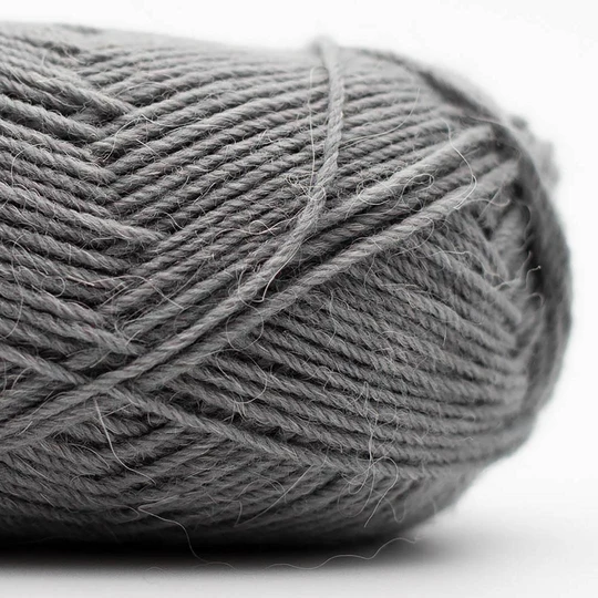 Kremke Soul Wool Edelweiss Alpaka 052 Stålgrå