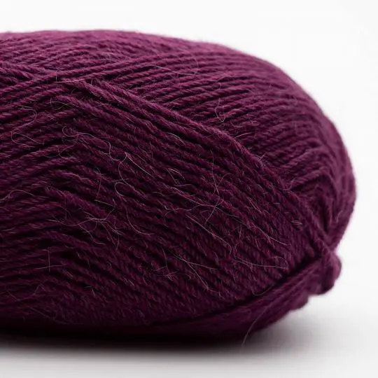 Kremke Soul Wool Edelweiss Alpaka 009 Mørk violet
