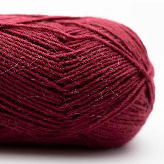 Kremke Soul Wool Edelweiss Alpaka 022 Bordeaux