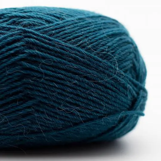 Kremke Soul Wool Edelweiss Alpaka 041 Dyb blå