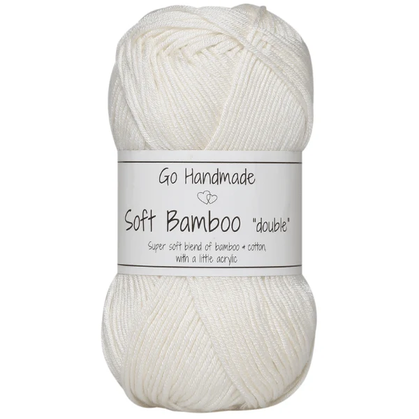 Go Handmade Soft Bamboo "Double" 17781 Elfenben