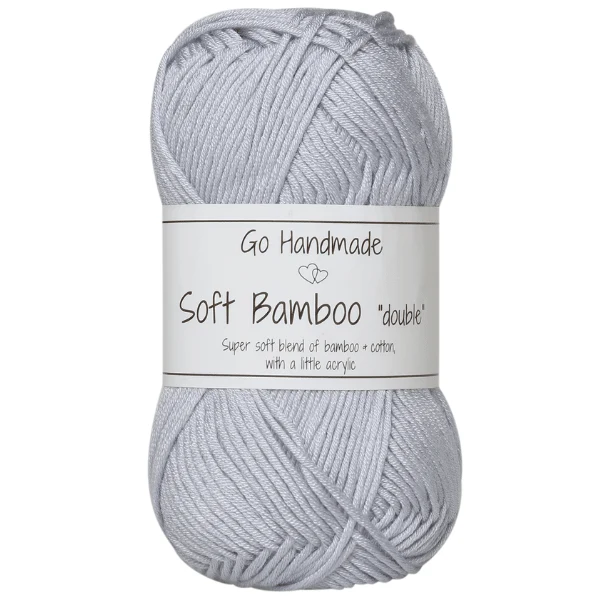 Go Handmade Soft Bamboo "Double" 17780 Light blue