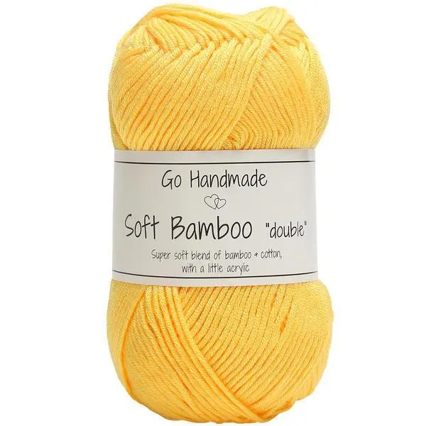 Go Handmade Soft Bamboo "Double" 17773 Gul
